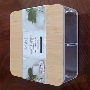 Multi-Purpose Organizer With Mirror